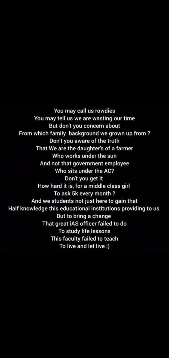 Arvd12416562's tweet photo. Why not give to those who don't have it... Why not give to those who need it, idhekkadi nyayam sir.

We are not only thinking about hostel.
We are just thinking about girl safety 

@KTRTRS
@SabithaindraTRS
#NizamhostelforUGgirls https://t.co/mhqKJJUhpv