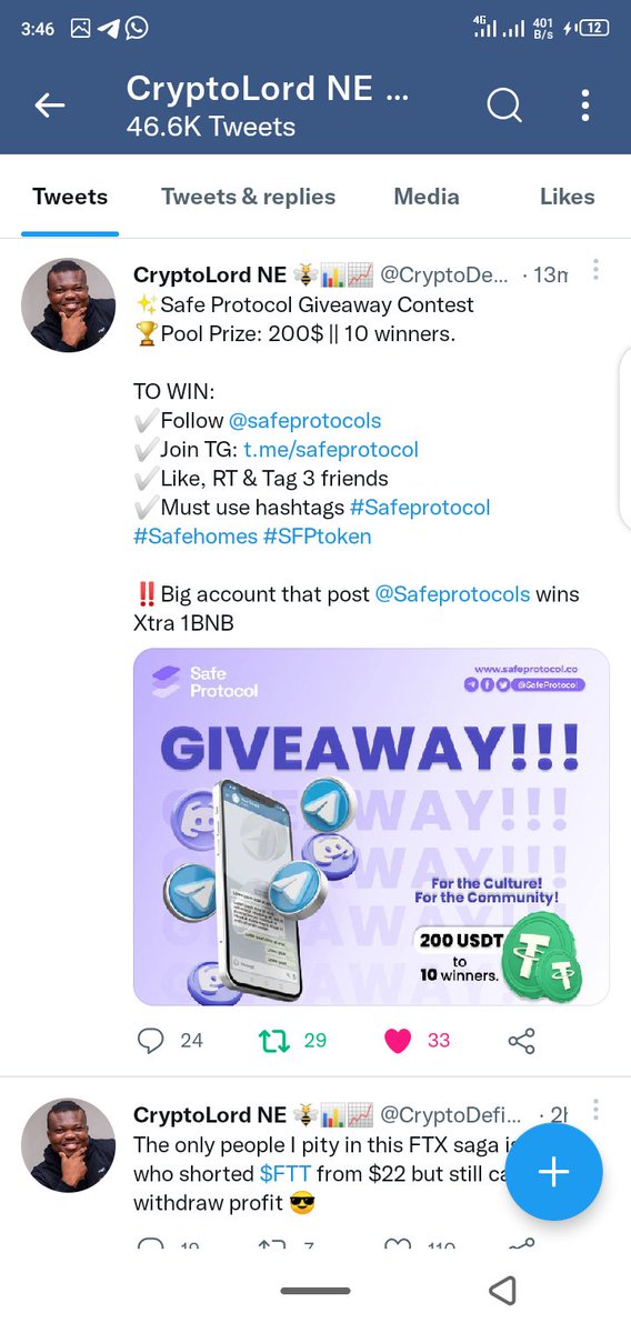 sharaf_deen_'s tweet photo. @CryptoDefiLord @Safeprotocols Done✔️✔️✔️✔️✔️
@biggymoneyy @Ayomide41103567
@ayotomiwa44
#Safeprotocol #Safehomes #SFPtoken https://t.co/bFy47lVMY2