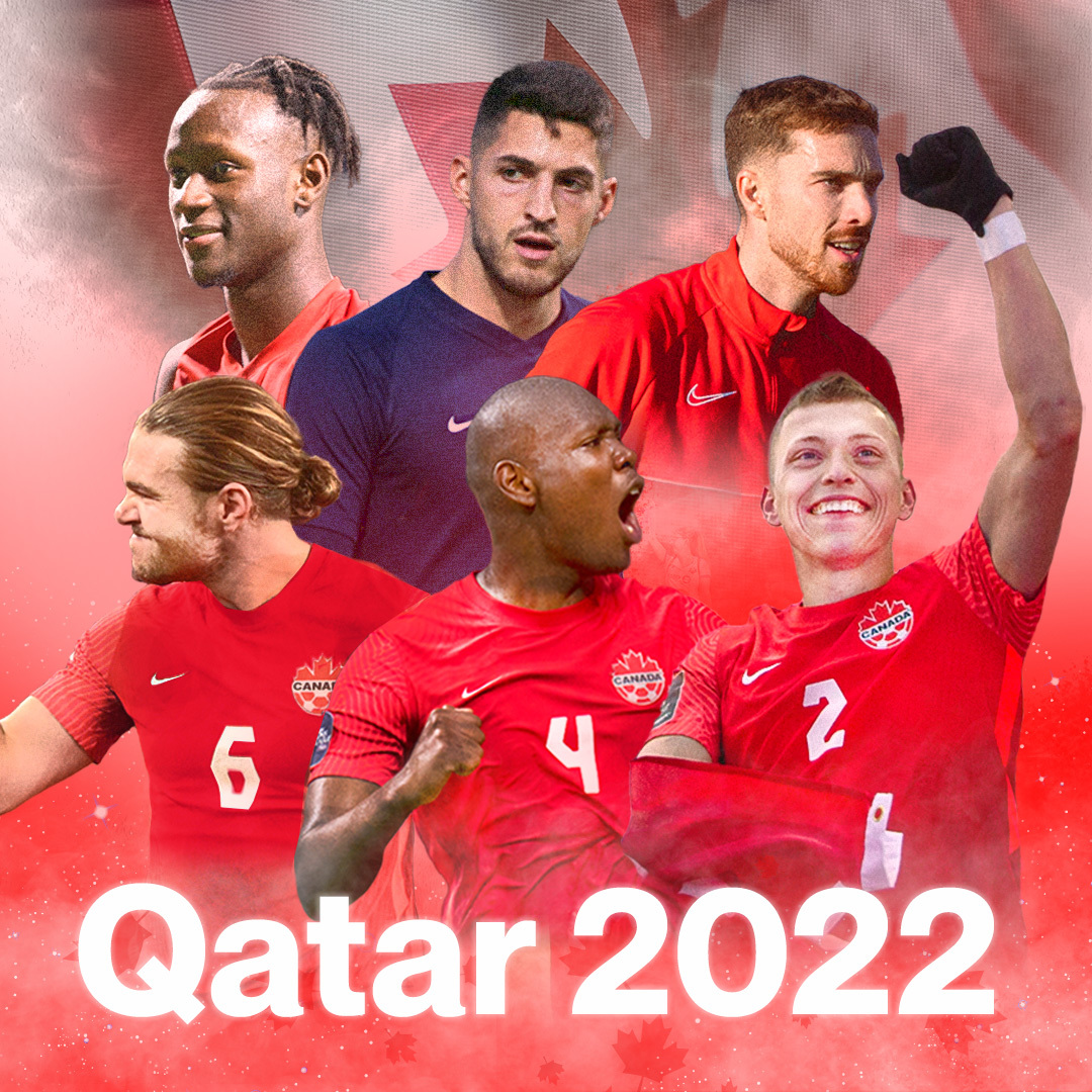 De Montréal au Qatar! 👊🇨🇦

Six joueurs du Club sélectionnés par <a href="/CanadaSoccerFR/">Canada Soccer FR</a>  pour la Coupe du monde 2022 >>> cfm.tl/Coupedumonde

Six CF Montréal players selected by #CANMNT for the FIFA World Cup in Qatar >>> cfm.tl/WorldCup

#CFMTL