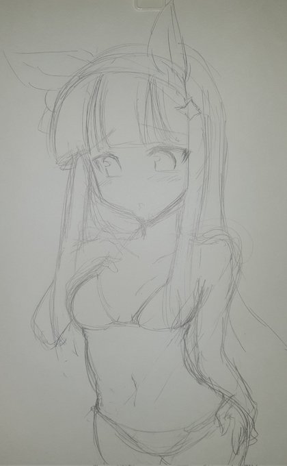 らくがきしてお夜勤いってきますー。 