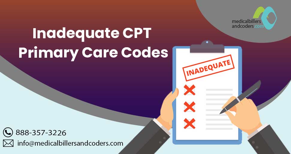 mbc_services's tweet image. #CPTcode limitations spell trouble for #primarycare providers in the value-based care world. Lack of adequate codes resulted in primary care providers not getting reimbursed for the full scope of their work.
Our billing and coding experts can assist you: goo.gl/5Xx2d3