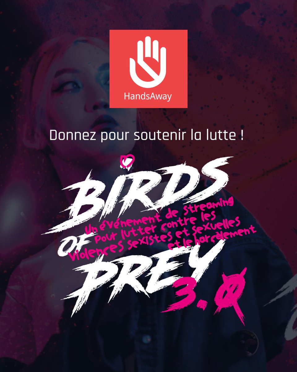 Elaena_Off's tweet photo. Rdv à 16h sur ma chaîne #Twitch pour discuter en direct avec @HandsAwayParis au sujets des violences sexistes et sexuelles ainsi que du harcèlement. L'association répondra à toutes vos questions.
https://t.co/6tWT6dsIZS

#BOP3 

RT appréciés ! 🙏❤️ https://t.co/0E4qTMK6P9