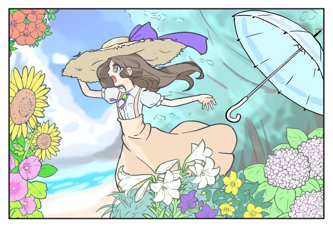 「ドレス 紫陽花」のTwitter画像/イラスト(新着)｜3ページ目