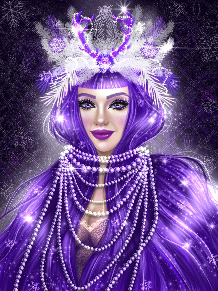 🥳🤩I’m glad to present you a new 11 girl from the collection 💜 She’s a little cold, snowy and gorgeous 💜

0.05 ETH ❄️

Waiting for you ❤️ and RT 😉

Link in the comments 😘
