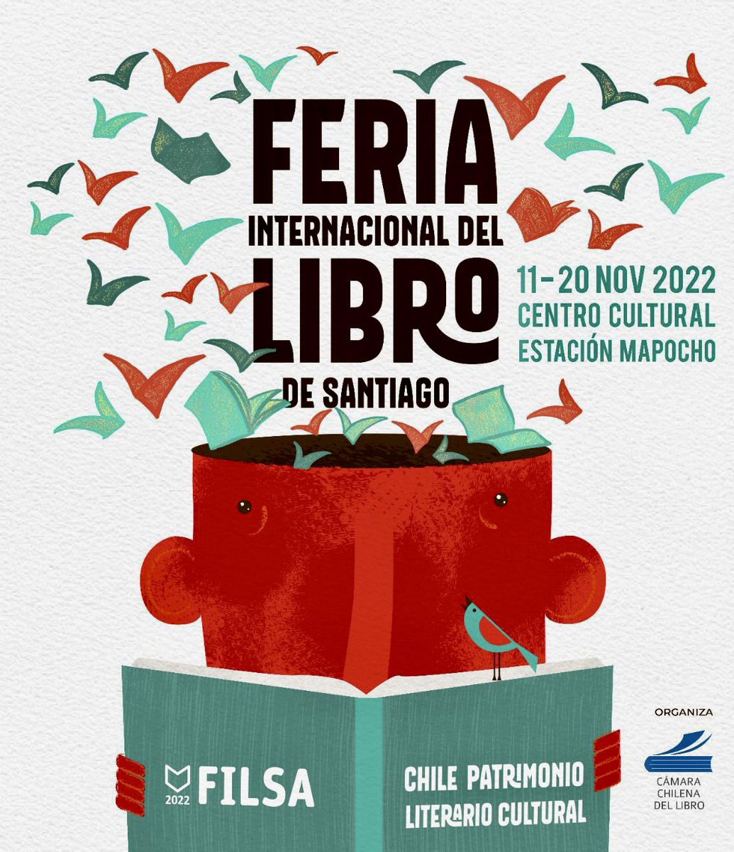 Feria Internacional del Libro de Santiago invita a la entrega del reconocimiento FILSA 2022 PATRIMONIO LITERARIO Y CULTURAL al Actor y Director de Teatro 
          LUIS ALARCÓN
Lunes 14 de noviembre a las 18 horas en Filsa / Centro Cultural Estación Mapocho