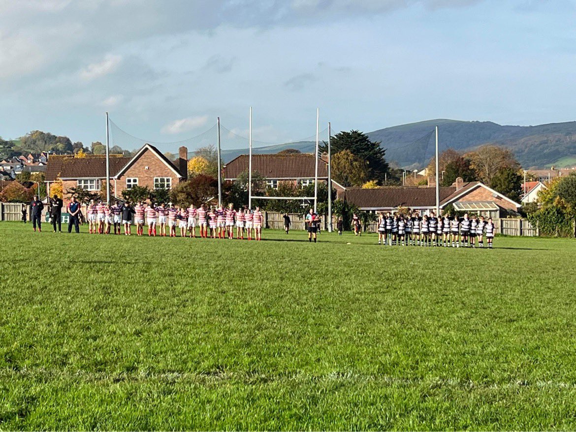 MineheadRfc's tweet image. Today our U14s team along with Bideford held a minutes silence in honour of Beth Branson from @bridgwaterrfc who tragically passed away this week . Rugby is more than just a sport, Rugby is family and community. RIP Beth #rugbyfamily