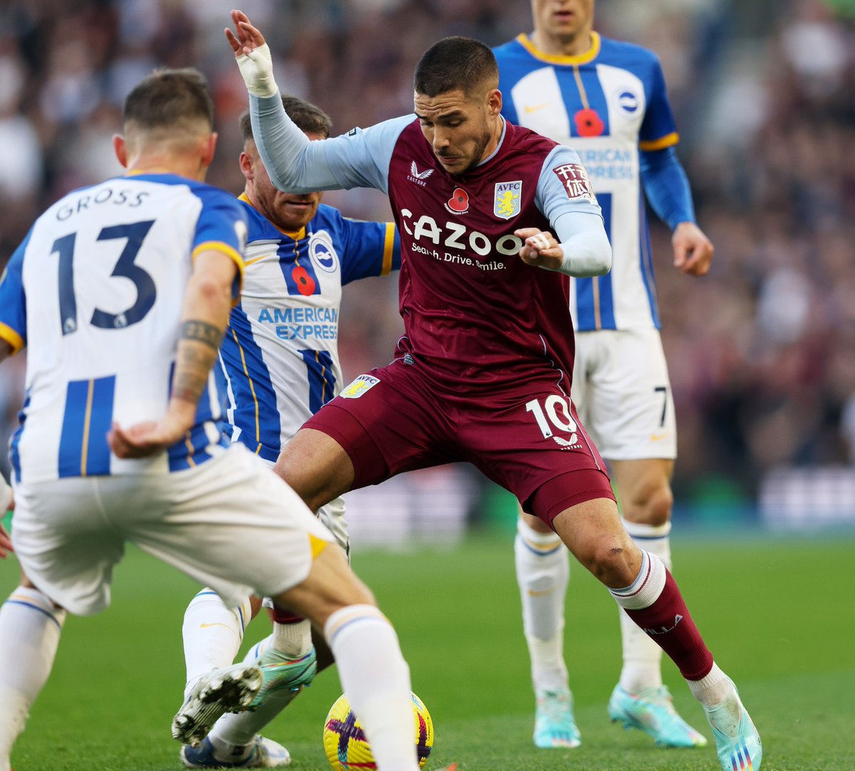 The second half is underway...

UP THE VILLA! 👊

#BHAAVL
