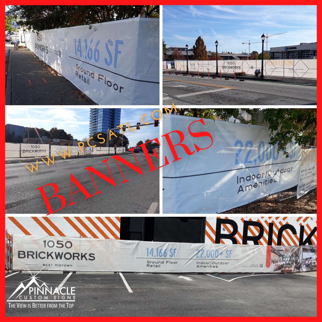 PinnacleCstmSgn's tweet photo. Construction job site banners encourage safety, conceal job site debris, and generate interest in your building projects. #betterfromthetop #banners #signs #customsigns #signshop #customsignshop #atlsigns #georgiasigns #propertysigns #comingsoon #construction #constructionsign... https://t.co/PQN3LCgXbk
