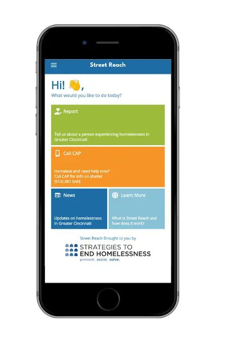 toEndHomeless's tweet photo. With cold temps here, please download the #StreetReach App. Outreach workers can’t be everywhere at once, we need you to help. When you see someone experiencing homelessness, use the App. Then a Street Outreach worker will go and help. #StreetHomelessness https://t.co/IQEmmAaqer https://t.co/1ypDmBef00