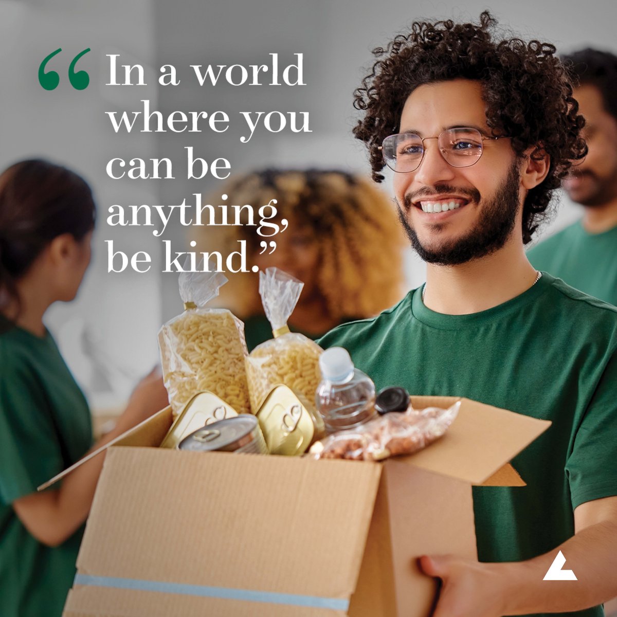 "In a world where you can be anything, be kind." 
.
Today is World Kindness Day! Consider a random act of kindness to brighten someone's day today.