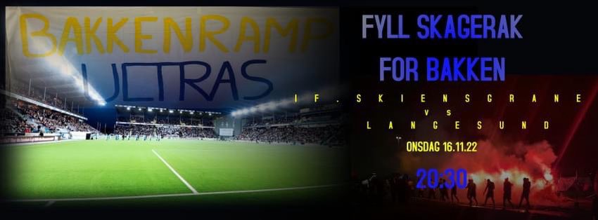 16.11.22 Kl20:30 - Skagerak Arena🟡🔵