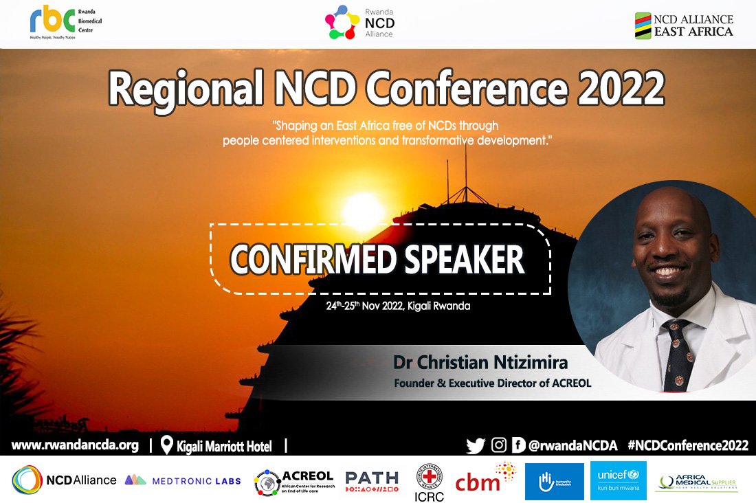 Rwanda NCD Alliance (@rwandancda) on Twitter photo Meet the #NCDConference2022 Speakers:
Dr <a href="/ntizimira/">Christian Ntizimira</a>, Founder and Executive Director of @acreol_org
#NCDConference2022 Meet the #NCDConference2022 Speakers:
Dr <a href="/ntizimira/">Christian Ntizimira</a>, Founder and Executive Director of @acreol_org
#NCDConference2022