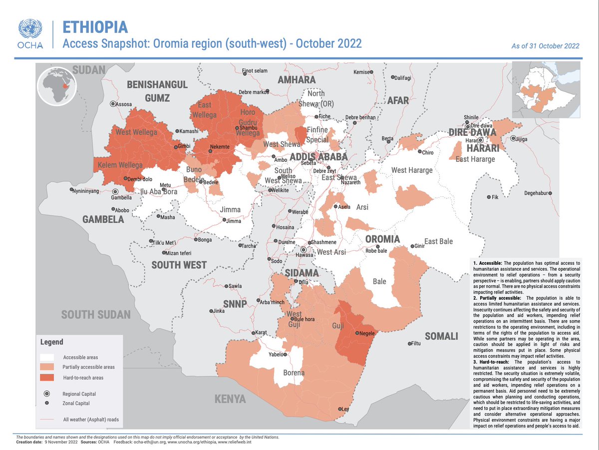 OdaaTarbiiWBO's tweet photo. In western &amp; central Oromia, the regime's forces burn farms &amp; storehouses to induce hunger. In southern Oromia, they limit transport of aid to drought-affected areas. Again, the regime resorts to punishing civilians when it is unable to come up with a military victory. #Oromia https://t.co/8Nb60Ob4is