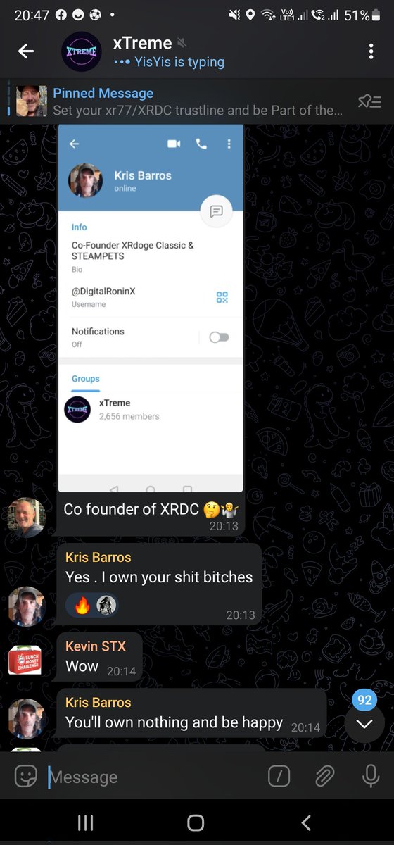 XRP_ChopChop's tweet photo. @TomMartinFrank1 Finishing the rug pull off in style hey Tommy, absolute scumbag ✌️ https://t.co/gd9kBA3pZb