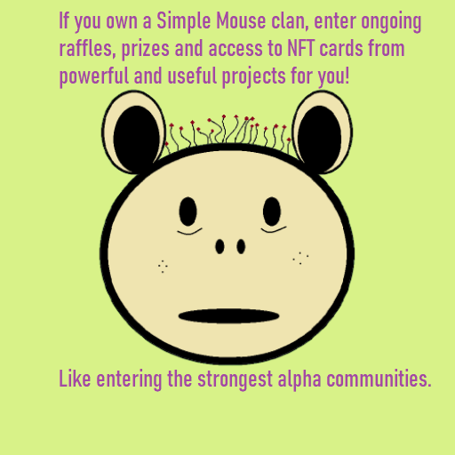 Simple Mouse Clan NFT tweet media