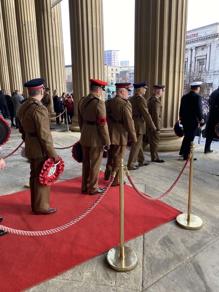 SGHLpool's tweet photo. Liverpool prepares to pay its respects during this year’s #ServiceOfRemembrance at St George’s Plateau, as we remember those who paid the ultimate sacrifice #WeWillRememberThem https://t.co/35nlp5CXDy