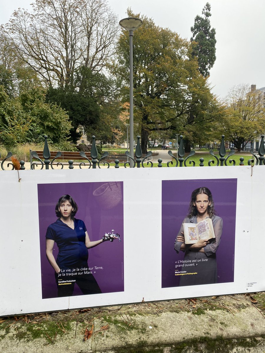 palais_au's tweet photo. La science taille XX ELLES le long de la route https://t.co/ZD97kwasmA