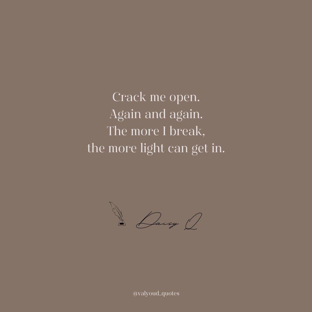 valyoud_quotes's tweet photo. The beauty of breakeven.

#dailyquotes #writers #writerscommunity #writersofinstagram #poet #poetry #poetsofinstagram #poetssociety #valyoud #valyoudquotes #selfgrowthjourney #selfgrowth #poetryoftheday #wordsoftheday https://t.co/K2KTq0jmfP