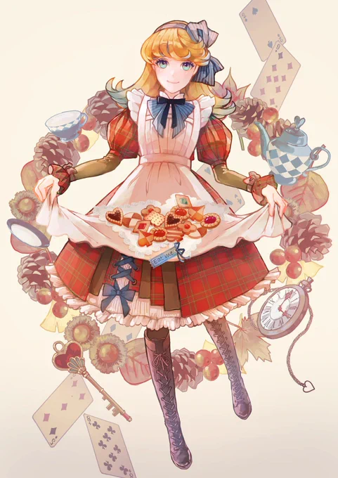 最近リースが好きかもしれないです。リースシリーズ増やしたい。 #作家さんが好きなモチーフを語るタグ 