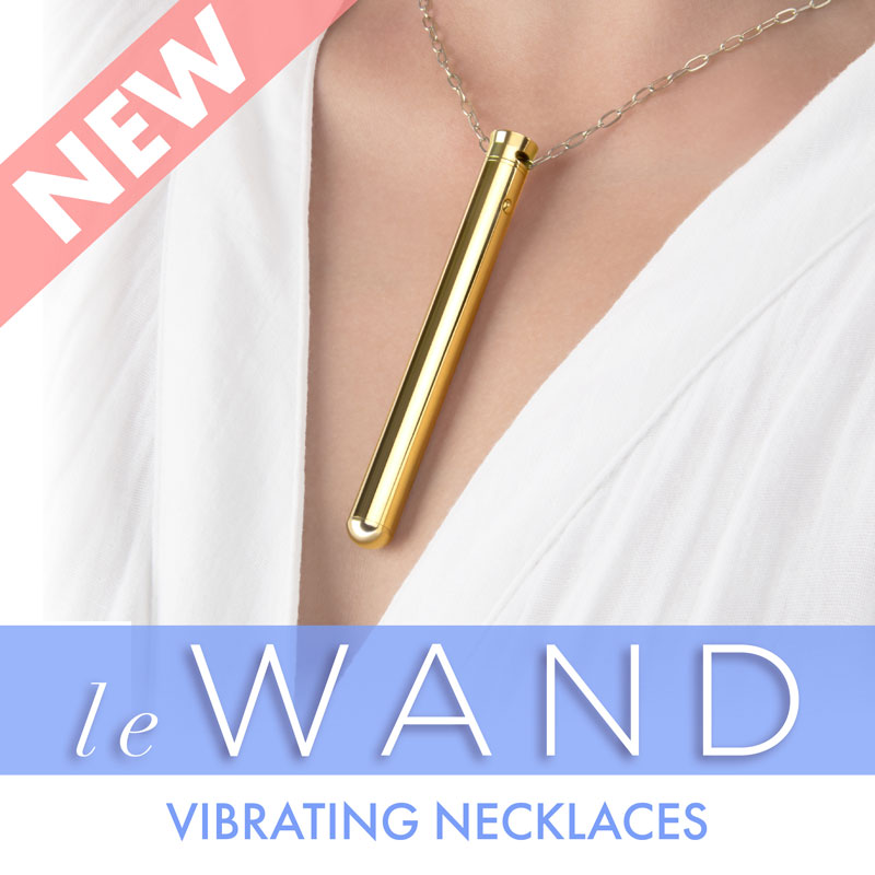 SimplyPleasure's tweet image. The vibe you can wear! Le Wands new vibrating necklace will make you look and feel amazing. With 8 vibration modes and a super silent motor, these beauties are perfect for on-the-go pleasure!😍
ow.ly/SHg750LyKpv
#lewand #simplypleasure #shoponline #vibrators #sextoy