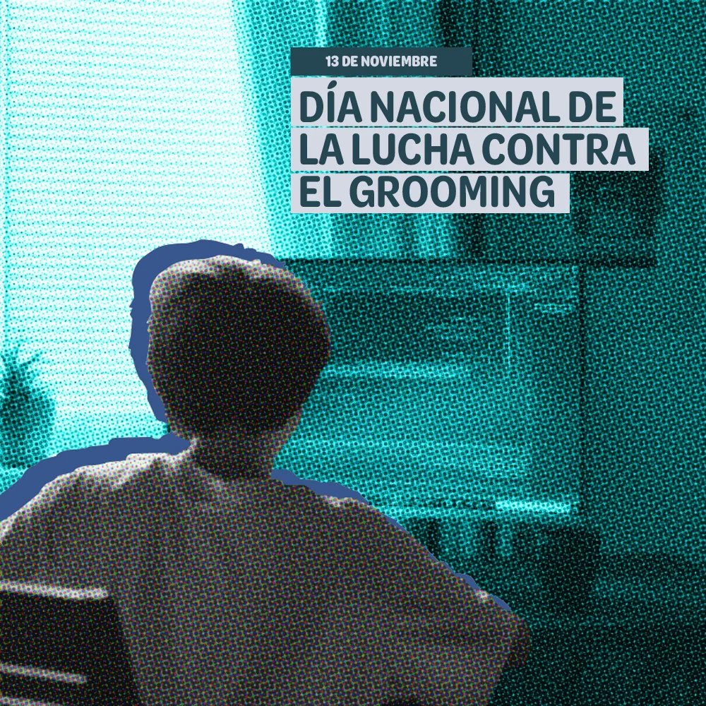 DefensoriaCABA's tweet image. #DetengamosElGrooming El acoso sexual virtual a niños, niñas y adolescentes por parte de un adulto creció en Argentina un 200% durante la pandemia. Hablá con tus hijos/as antes de que otro lo haga.
📢 Es un mensaje de la Defensoría y @GroomingArg.