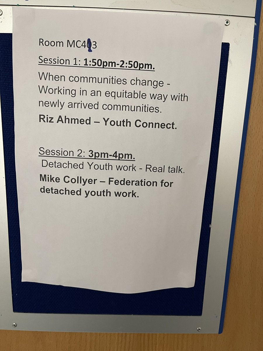 Thanks to everyone who gave up their Saturday to attend the first regional detached youth workers conference at the university of Wolves. More ramblings in the ALT
#yww22 #detachedyw