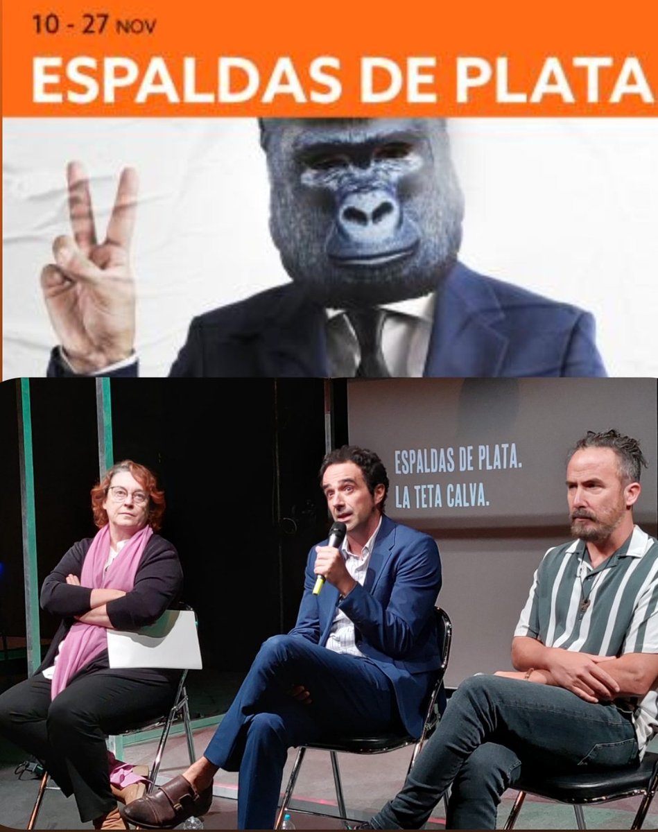 "Esta obra dicen que ataca a las esferas del poder político, pero realmente ataca al ciudadano conformista, gente que va por las aceras y no por las nubes." Xavo Giménez, autoría y dirección. 
Con: Leo de Bari y Xavo Giménez. Producción: <a href="/LaTetaCalva/">LA TETA CALVA</a>
<a href="/fernangomezCCV/">Fernán Gómez CCV</a>