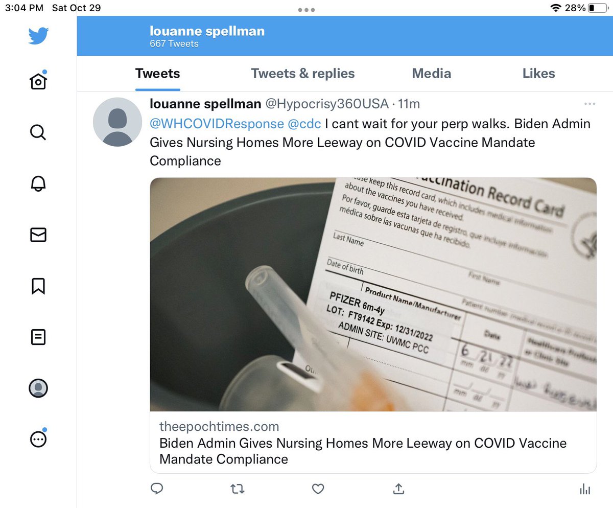 Hypocrisy360USA's tweet image. Untested, updated.  All 8 mice still got COVID when challenged.  Then you killed them.  So it’s the same as the gene therapy shot I guess. Oh btw, will someone make sure this child is okay?  They got a bad batch. #howbadismybatch