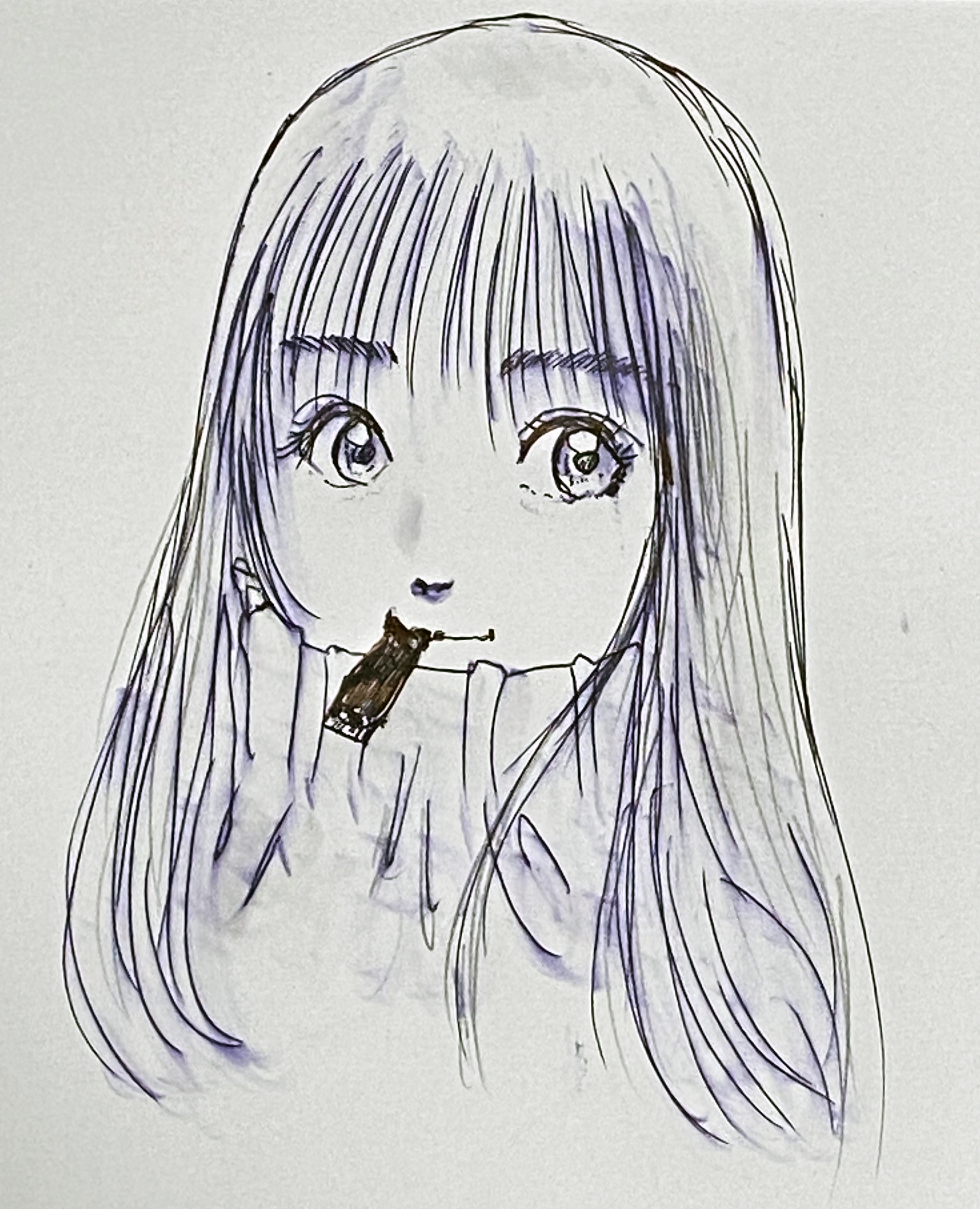 絵描きhiro C「才女」 ヒロイズミ☆ ほぼ(ｰｰ;) いいねができません