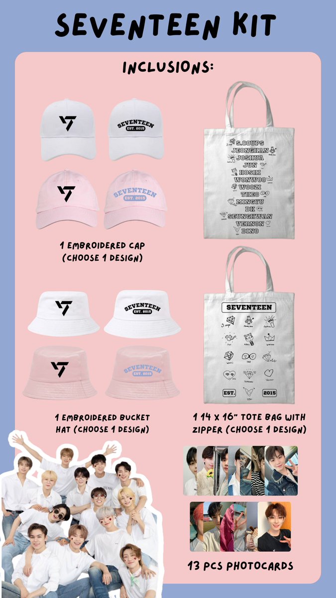 nyeonganshop's tweet photo. We present to you our batch 15 of customized goods: seventeen kit 💎

DOO: Nov 24
DOP: Nov 25
Order form: https://t.co/mKY6ggKWUm

Feel free to DM us if you have any questions 🤗

#SEVENTEEN #BeTheSuninBULACAN #BeTheSun https://t.co/Dhcgxgpuig