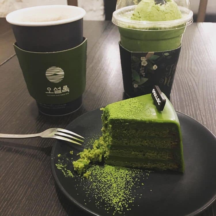 cherié. on Twitter: "green cafe + matcha flavored treats"
