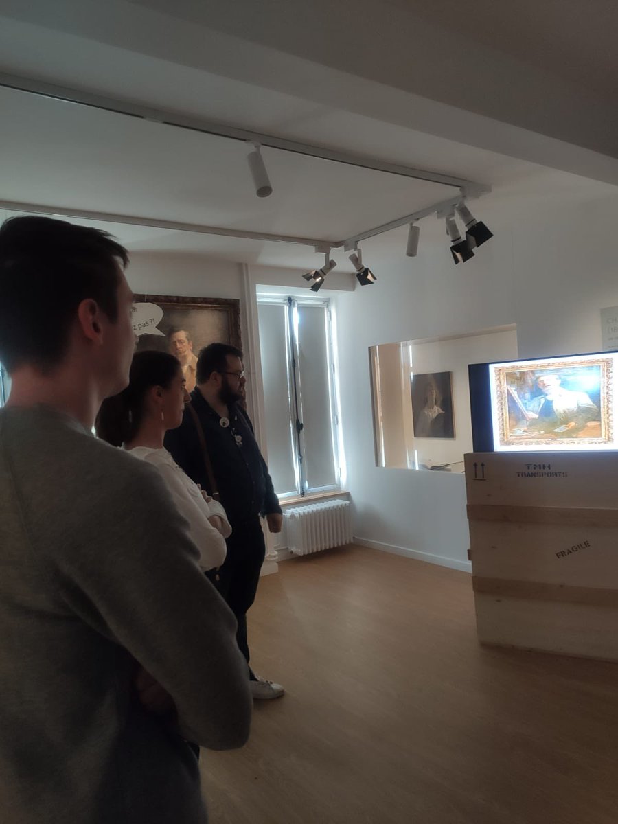 MuseomixNdie's tweet photo. ⚠️CRASHTEST EN COURS ⚠️

Plus que 2h avec l’ouverture du @MuseedeVire au public (à 14h), le terrible moment du CRASHTEST est arrivé ! 
Objectif : voir ce qui fonctionne ou non, la pertinence scénographique des prototypes + point sécurité pour les usagers 😱

#museomix https://t.co/vmCFsKF7EQ