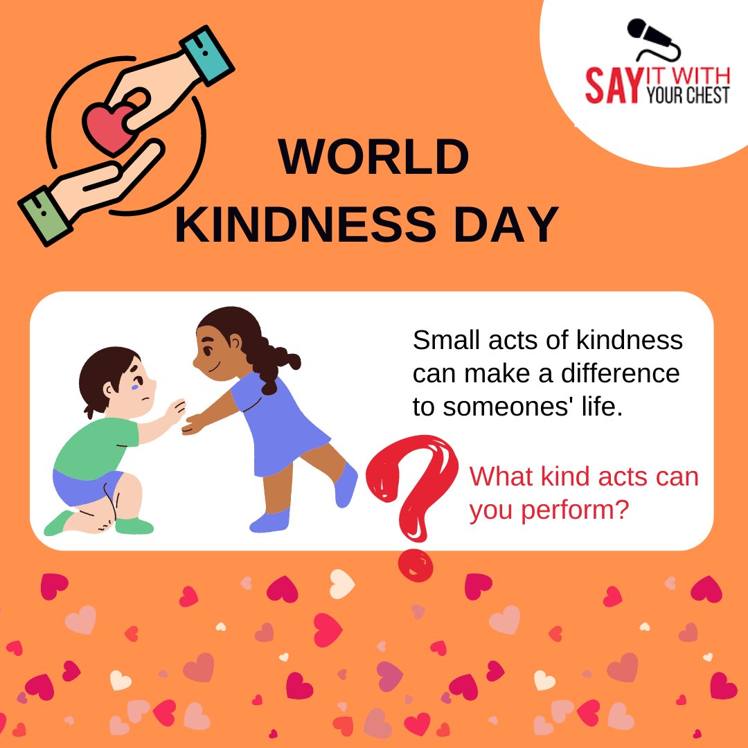 "No act of kindness, no matter how small, is ever wasted.” – Aesop

#WorldKindnessDay2022
