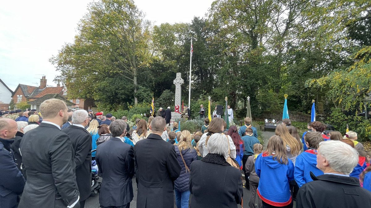 SancroftAcademy's tweet photo. So many members of our community present for a very moving #RemembranceSunday parade in #Harleston today https://t.co/qjAkqx7m15