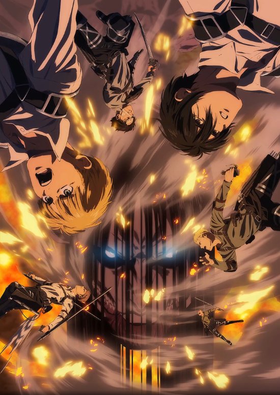 Visual key de Shingeki no Kyojin