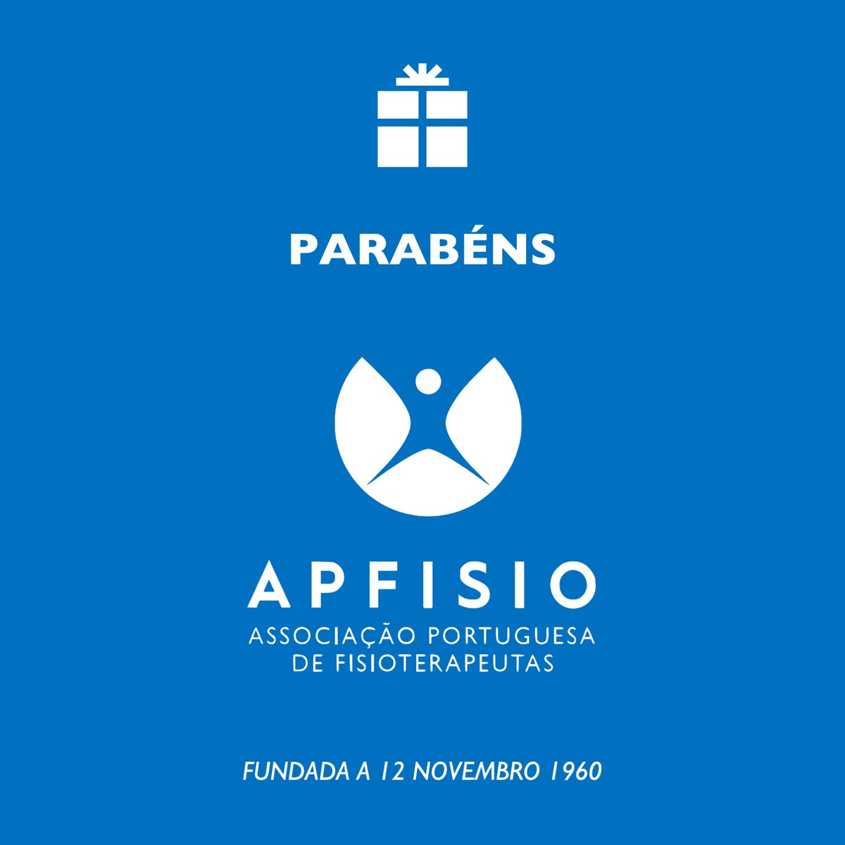 apfisio's tweet photo. 🎂A APFISIO está de PARABÉNS!
👏Passaram 62 anos desde a Fundação da Associação Portuguesa de Fisioterapeutas, a 12 Novembro 1960.
🤝Estão de parabéns todos os que contribuíram e contribuem diariamente para o seu crescimento.
#APFISIO #fisioterapia #fisioterapeutas #história https://t.co/8jUlSetv0n