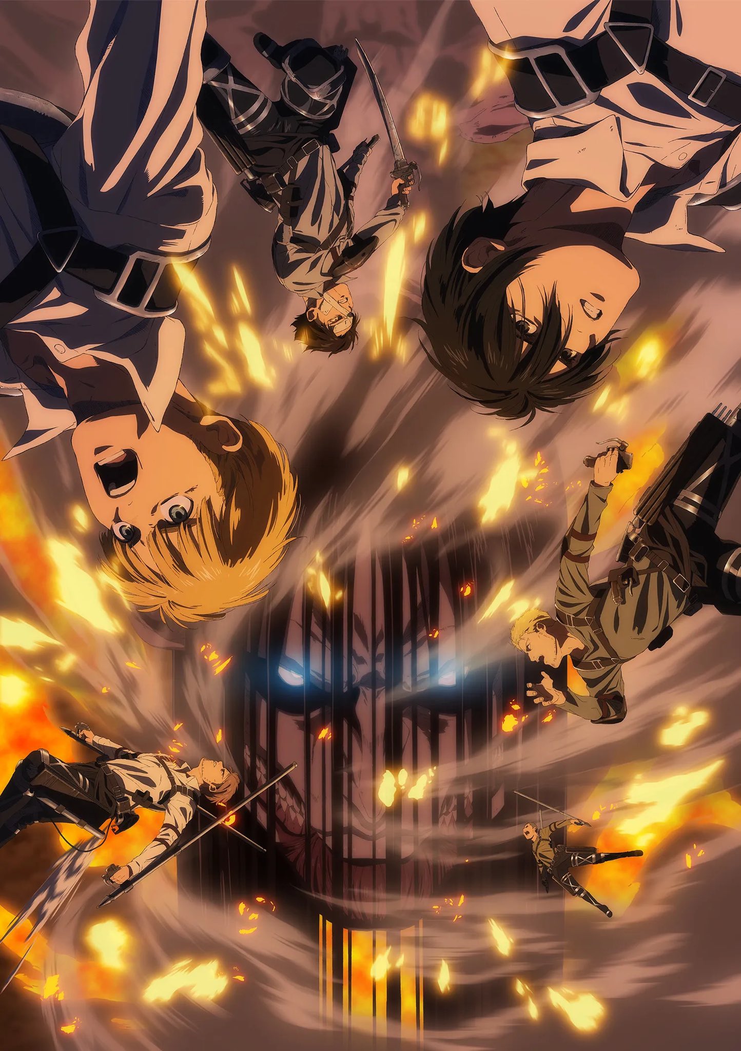 Attack on Titan Wiki on X: 【New Key Visual】 Attack on Titan The Final  Season Part 3  / X