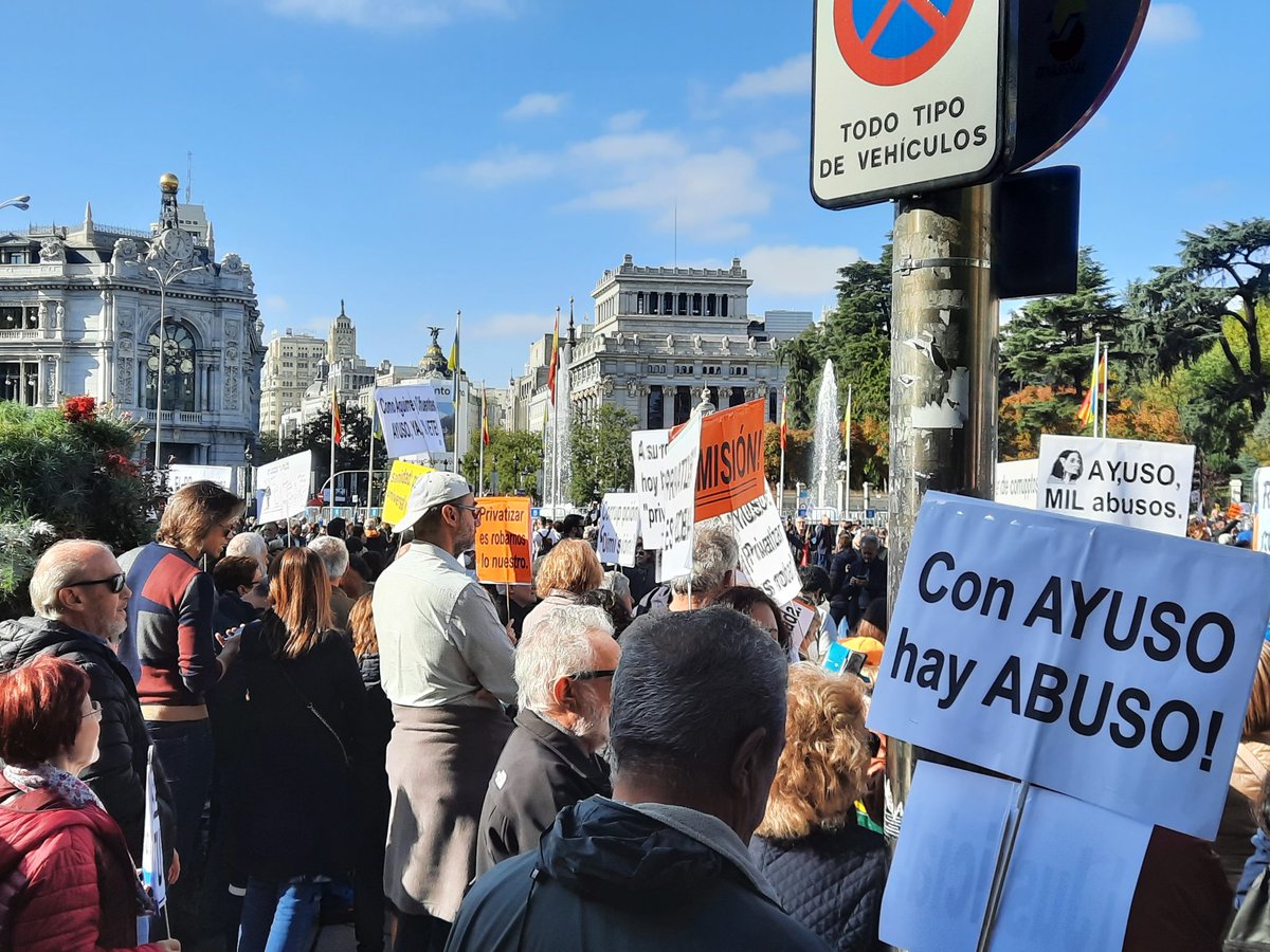 En el centro de Madrid se respira un ambiente muy saludable.