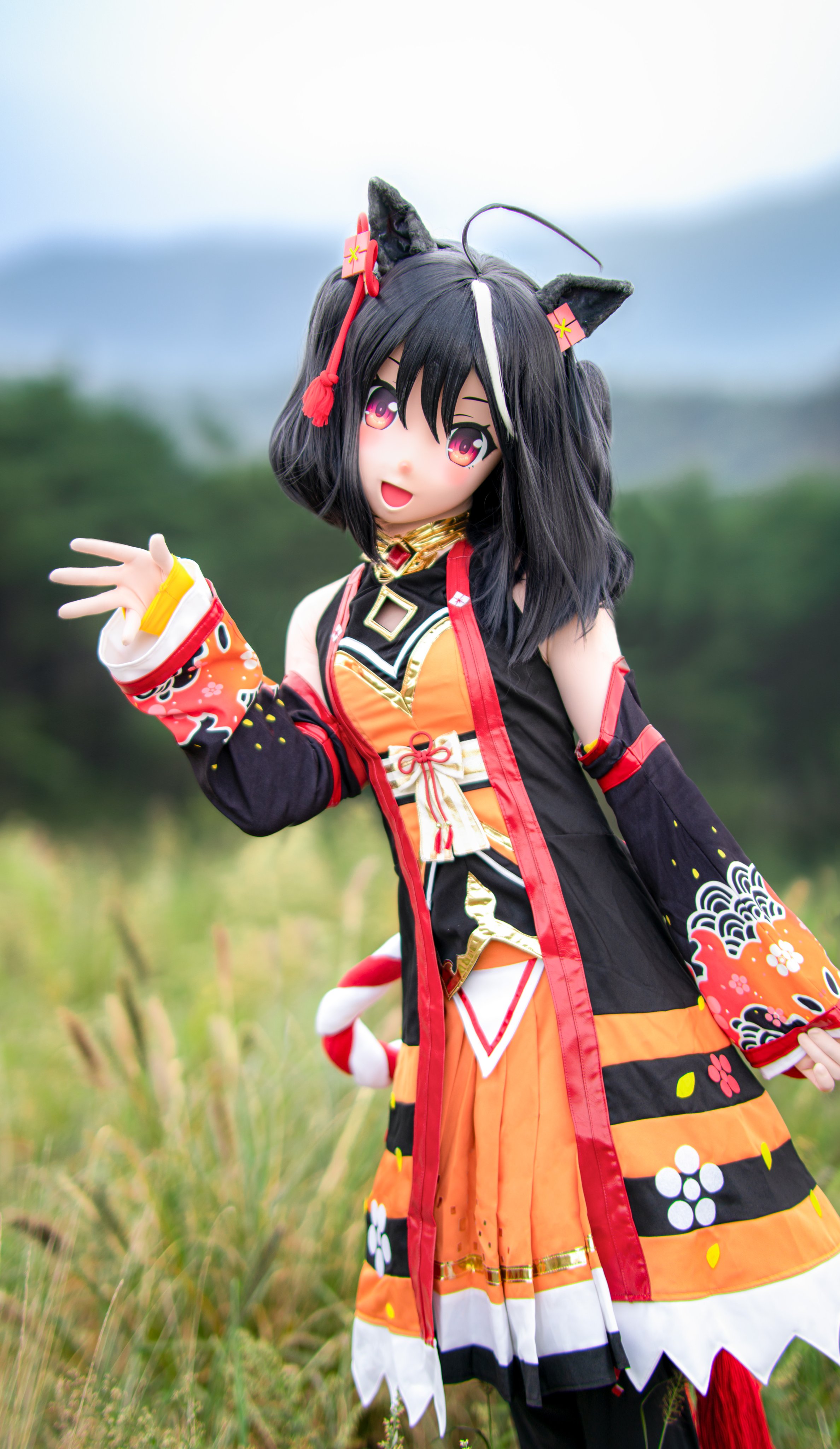 【全頭面・衣装付】アグネスタキオン 着ぐるみ マスク  コスプレ 全頭面・衣装付】アグネスタキオン 着ぐるみ マスク コスプレ