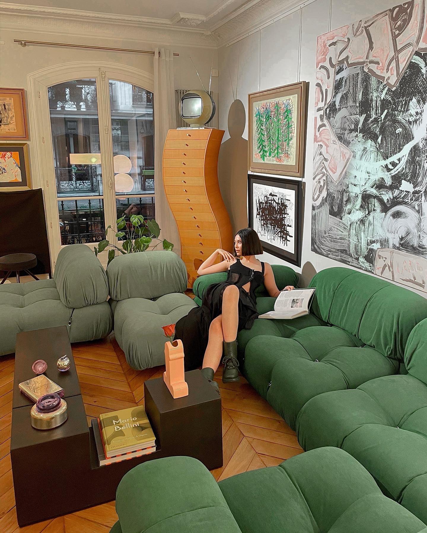 Zoé on Twitter "Camaleonda sofa par Mario Bellini 🖤 https//t.co