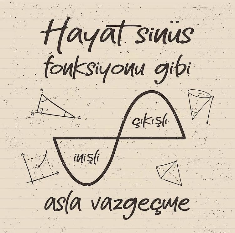 Şu aralar eğri hep inişte olsa da asla vazgeçmeyelim :)