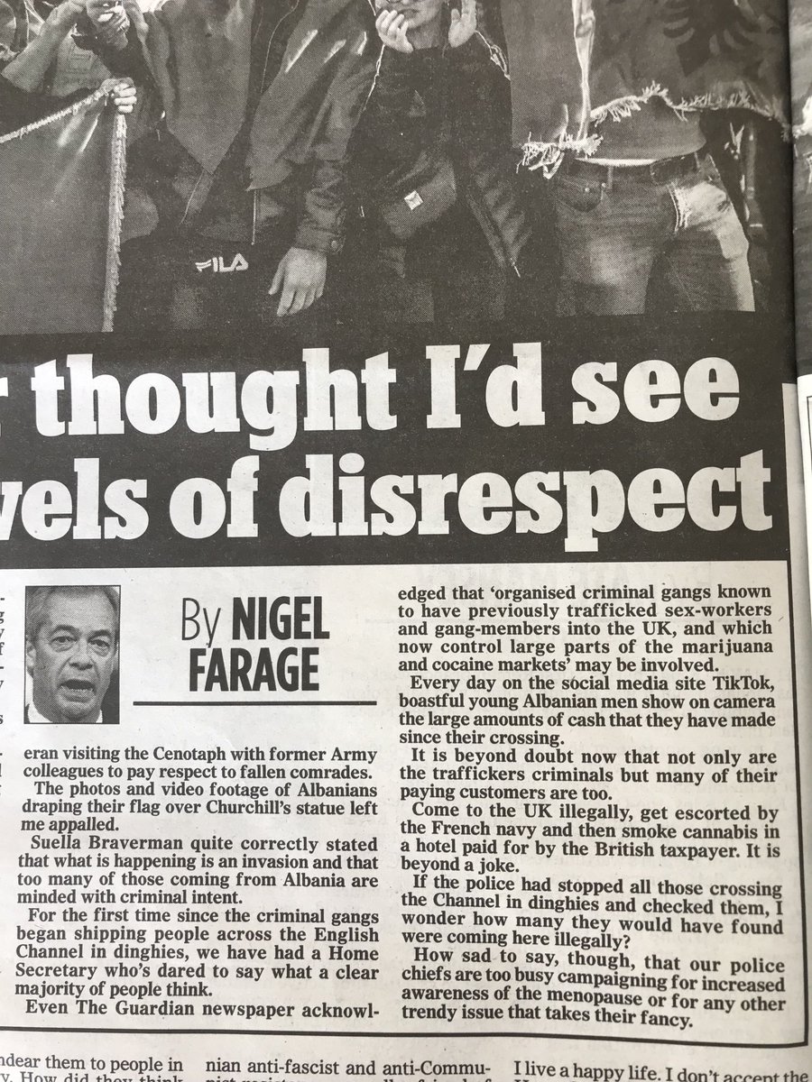 lehmusto's tweet photo. Melko kovaa tekstiä UKIP ex pjltä ja ex EU parlamentaarikolta  Mail on Sunday sanomalehdessä. Huumekauppa. Rikollisuus. https://t.co/GF2xZS1NJg