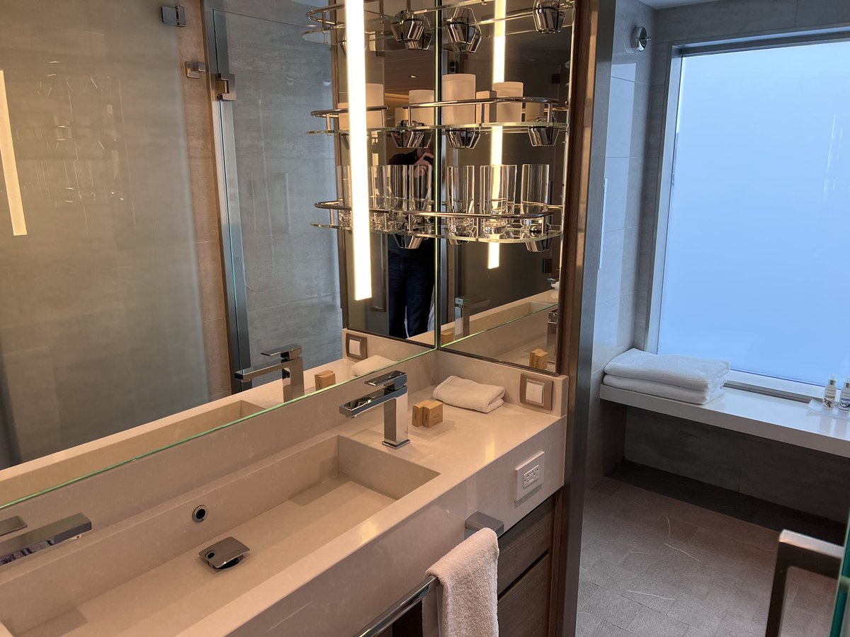 garybembridge's tweet photo. I’m on board my @Silversea #SilverOrigin Galapagos cruise. The cabin I booked is much bigger than I’d expected. Nice surprise. Going to be a comfy week https://t.co/RR9PsumT9J