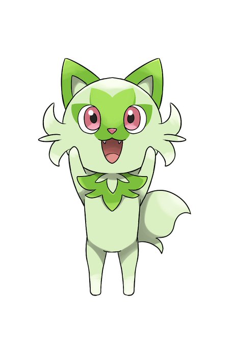 めっちゃ公式っぽく描けた立ったニャオハ見てくれ 