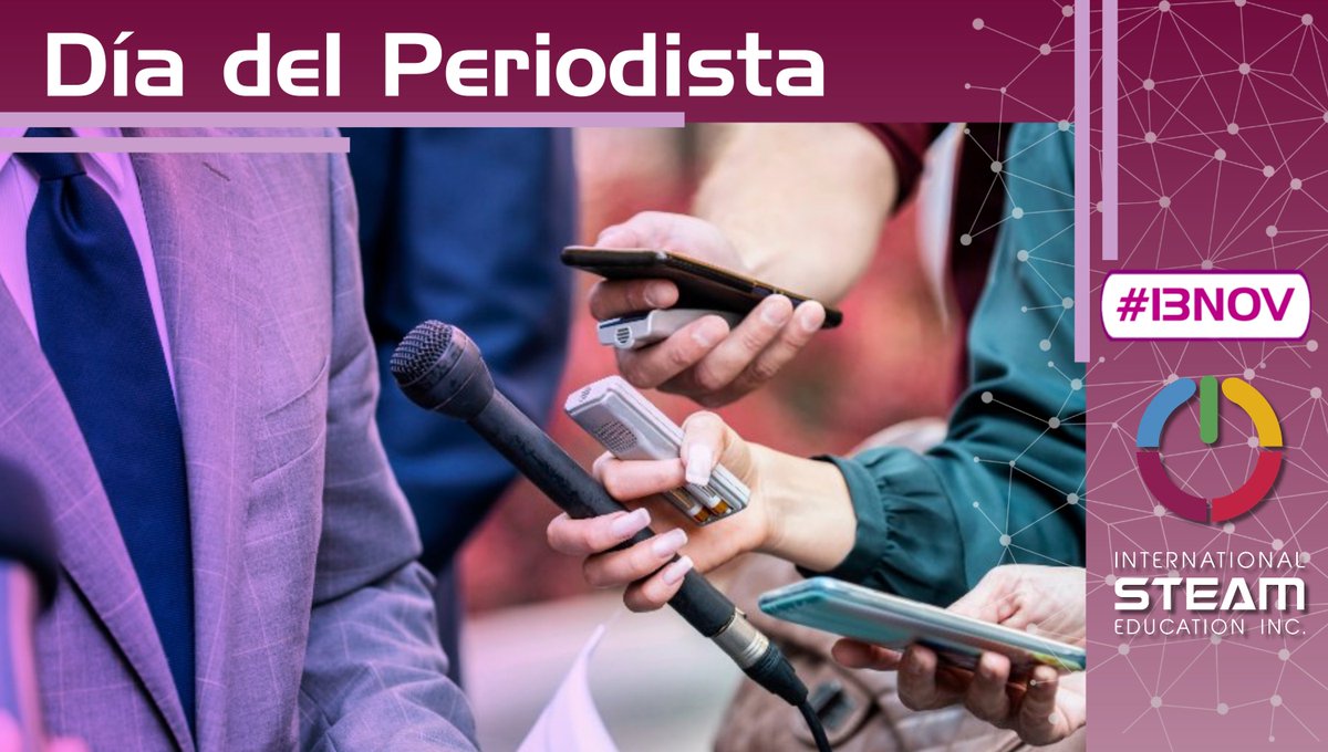 El #13NOV se celebra en Panamá el Día del Periodista. Saludamos a todos los periodistas panameños en su día, en especial <a href="/JimenAbrego/">Valerio Abrego Jimén</a> <a href="/valerio_abrego/">Valerio Abrego Jiménez</a>
 y a todos aquellos que nos apoyan con espacios en sus respectivos medios, que Dios los ilumine siempre
¡Feliz Día del Periodista!