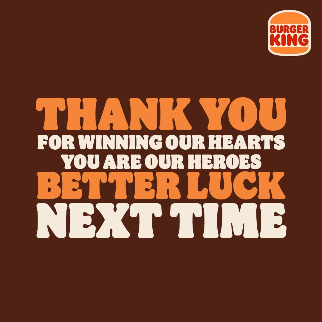 BurgerKingPak's tweet photo. Win or lose, we love you! 👑❤️🇵🇰

#burgerking #burgerkingpakistan #ourteam #worldcup22 #pakistaniteam https://t.co/iaSu8misl3