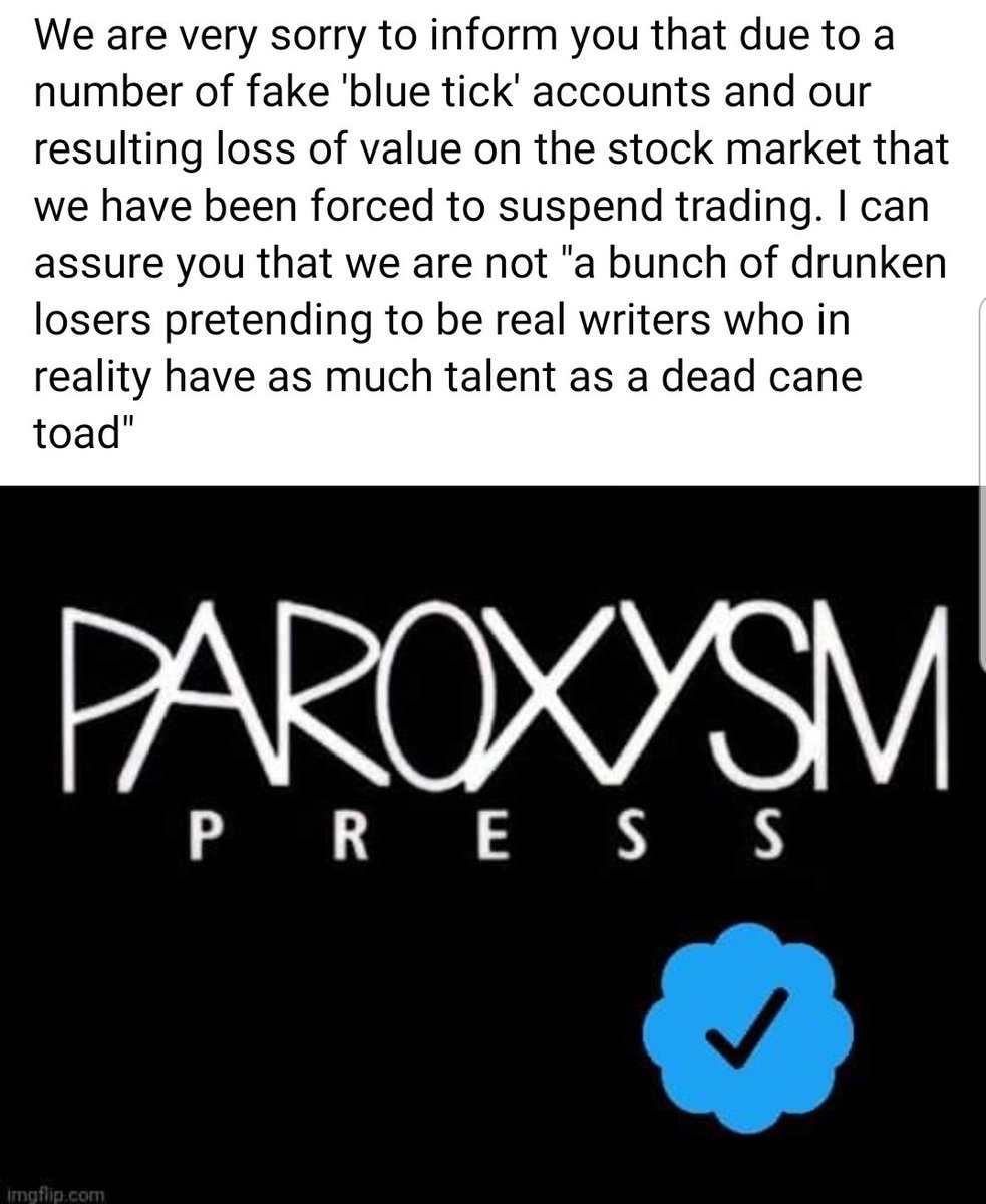 Paroxysm Press (@paroxysmpress) on Twitter photo 