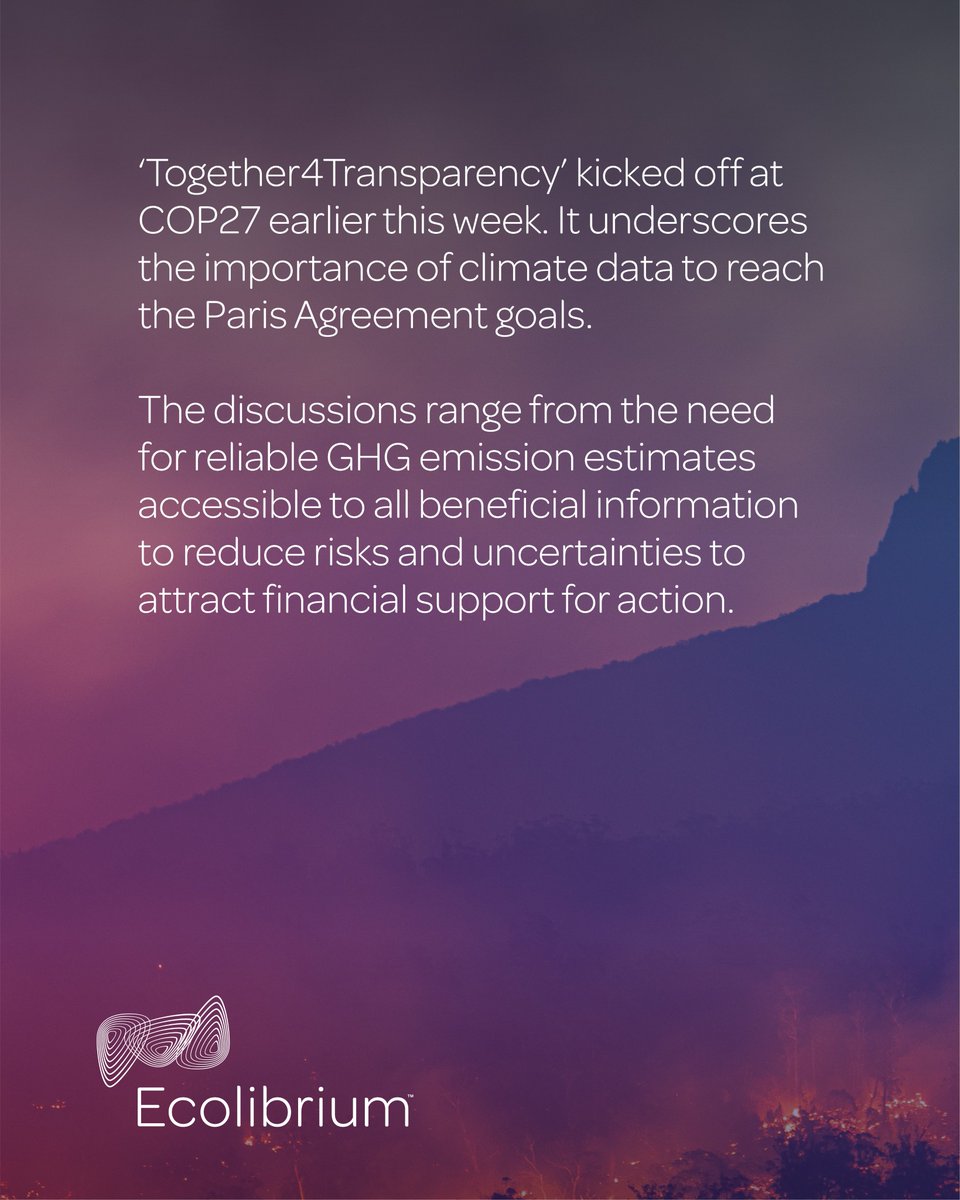 Follow this space for relevant #COP27  news. #TogetherForImplementation #sustainableprosperity #ClimateAction #UNFCCC #transparency