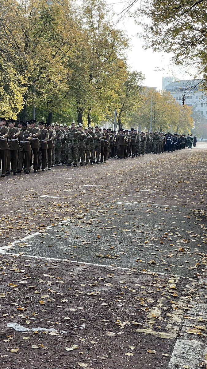 Fabulous service at the peace garden in #Cardiff today. We will remember them.