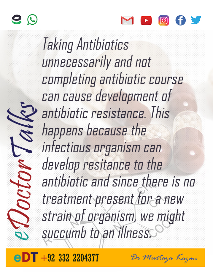 eDoctorTalks on Twitter: quot Taking Antibiotics unnecessarily and not eDoctorTalks on Twitter: quot Taking Antibiotics unnecessarily and not